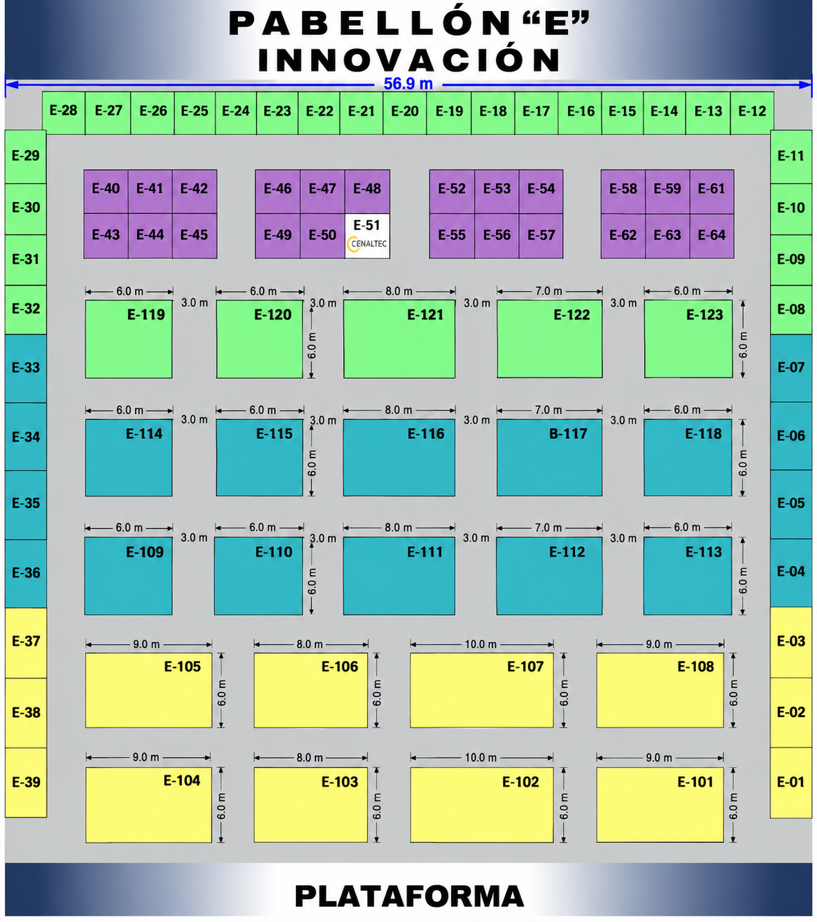 Mapa de Pabellón INNOVACIÓN